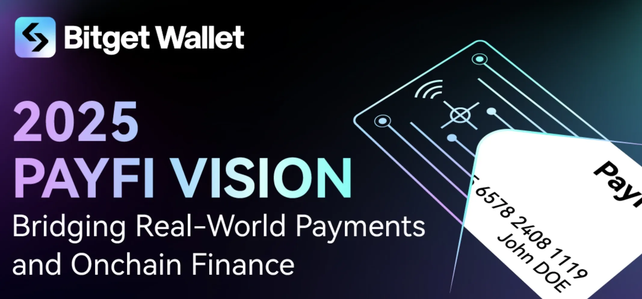 Bitget Wallet has revealed its official vision for 2025