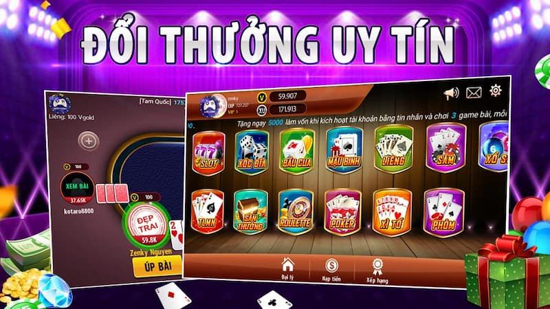 TOP 10 GAME BÀI ĐỔI THƯỞNG UY TÍN NHẤT #1 VIỆT NAM 2024