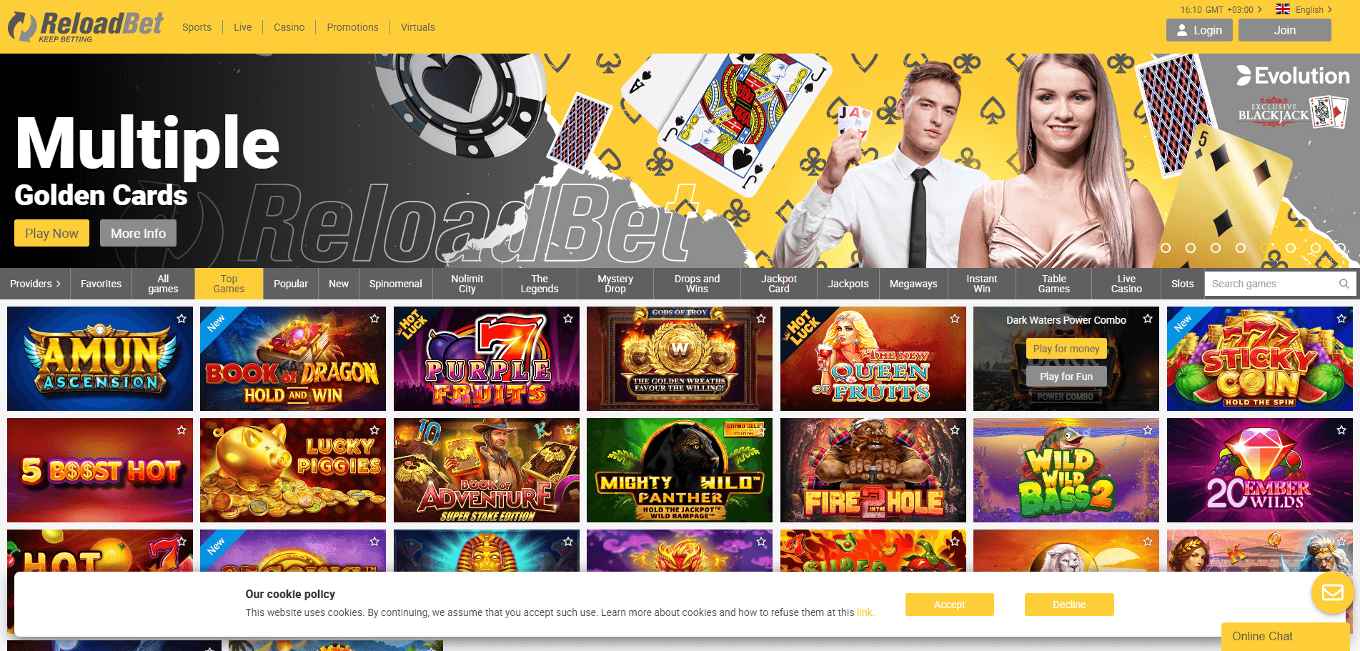 21 modi New Age per Nine Casino Italia