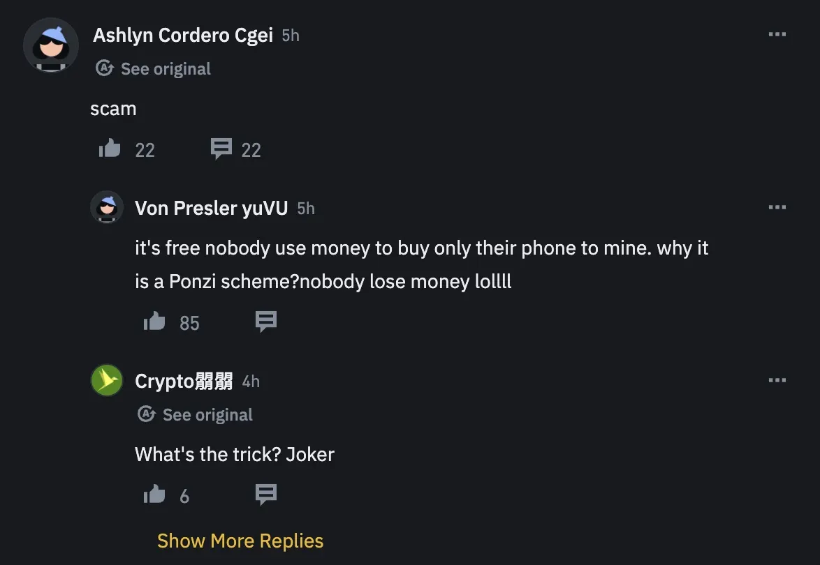 Pi Network enthusiasts and skeptics clash on Binance Square