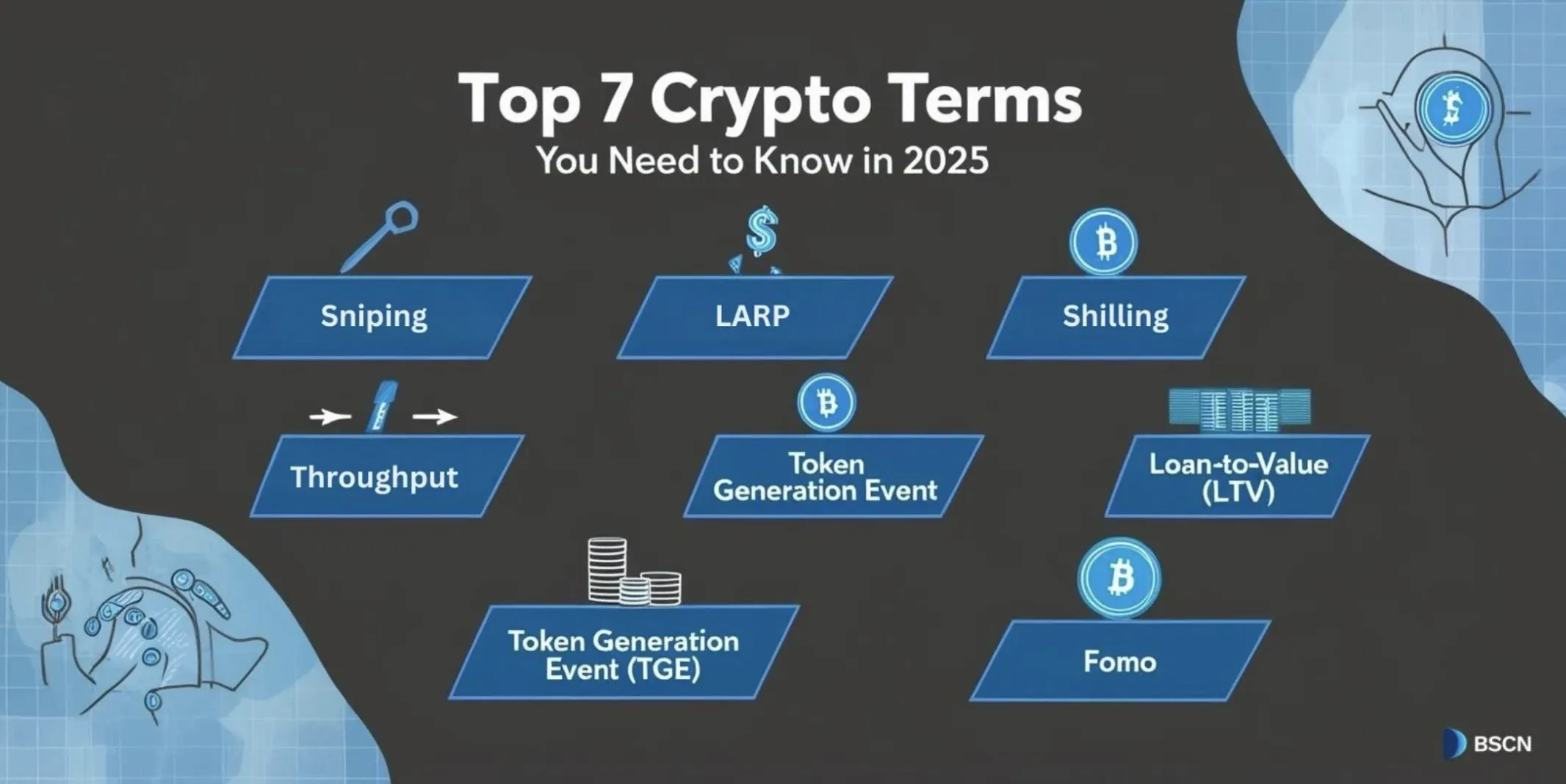 Top 7 crypto terms to know in 2025