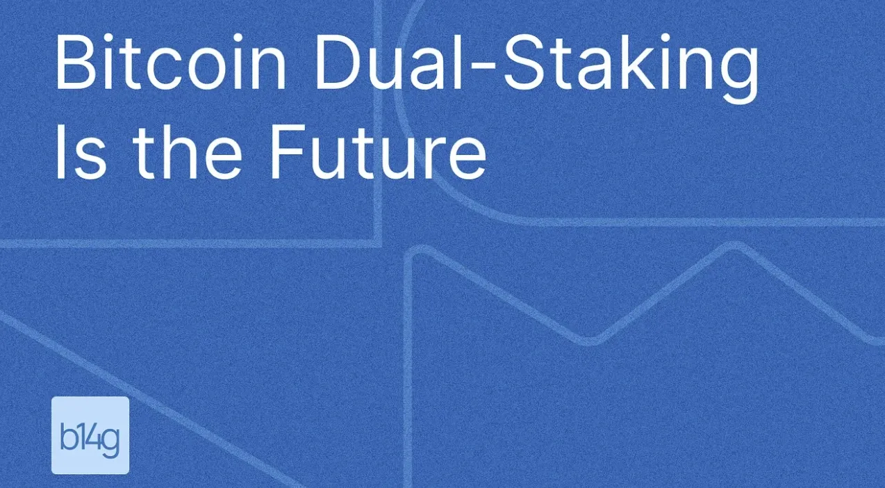 b14g's Bitcoin dual staking
