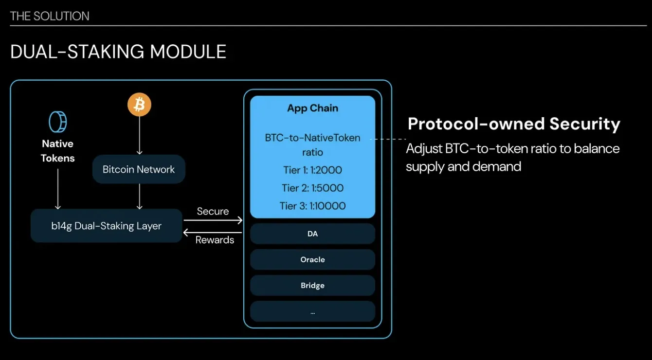 b14g's dual staking module