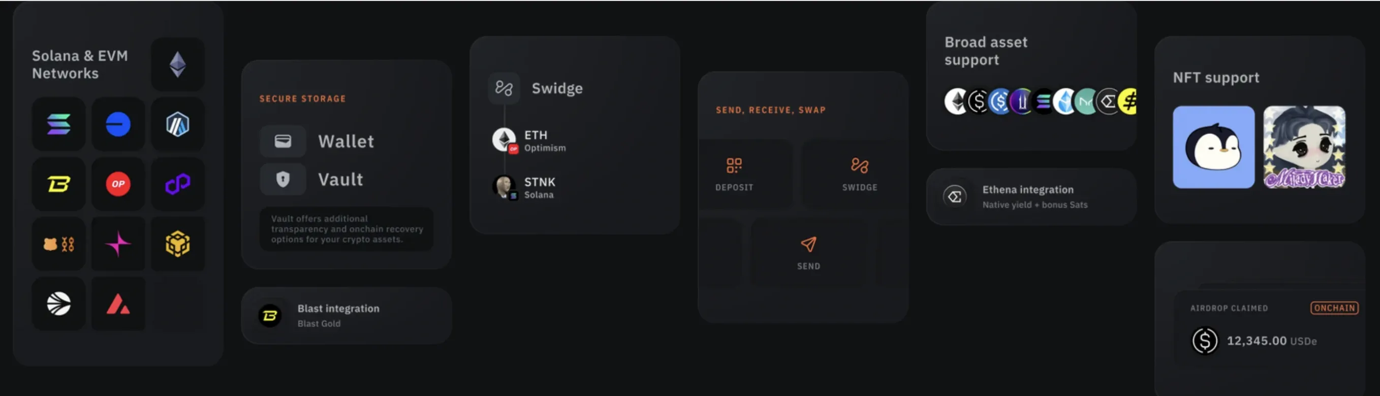 Infinex homepage