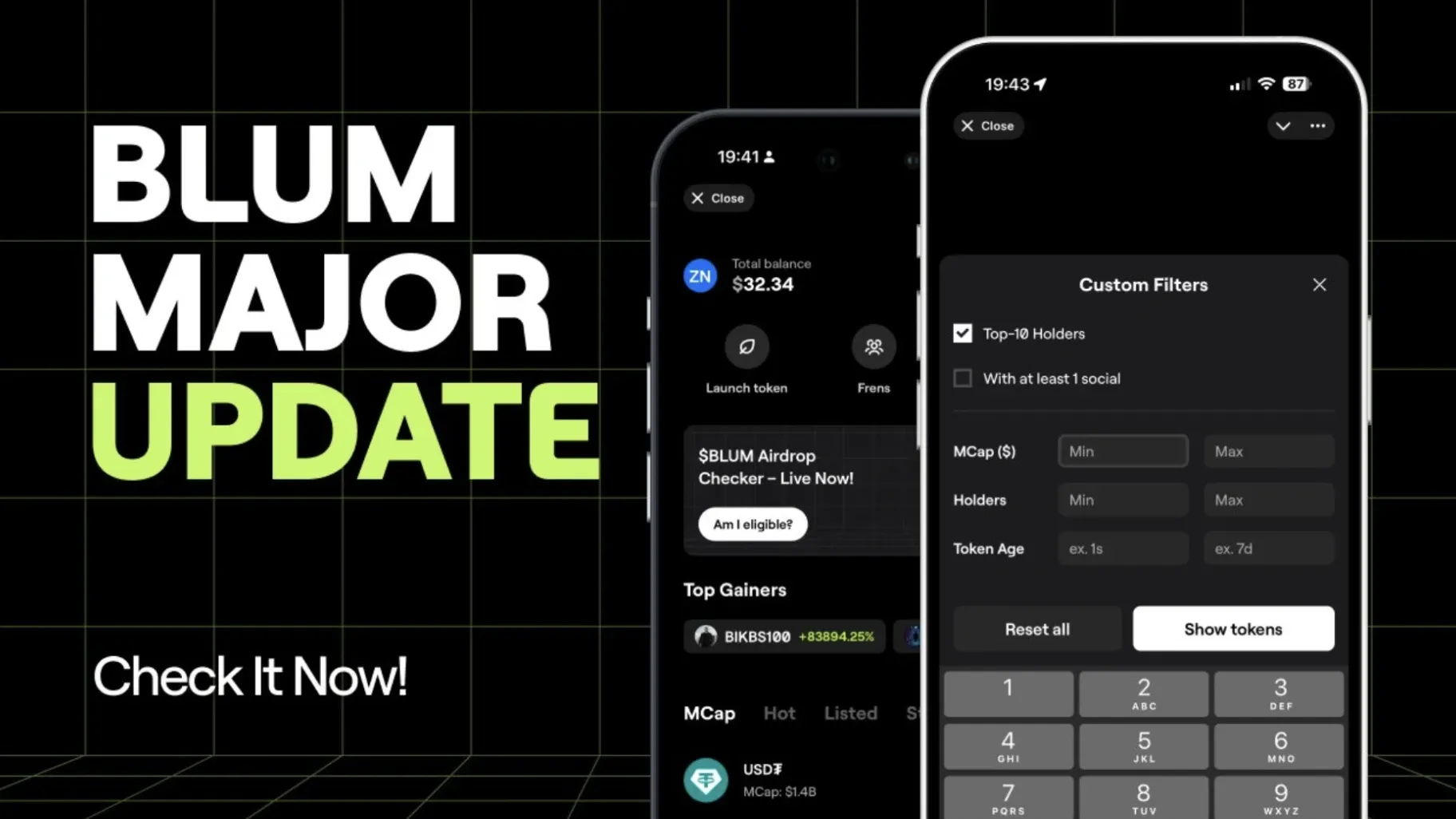 Blum platform update