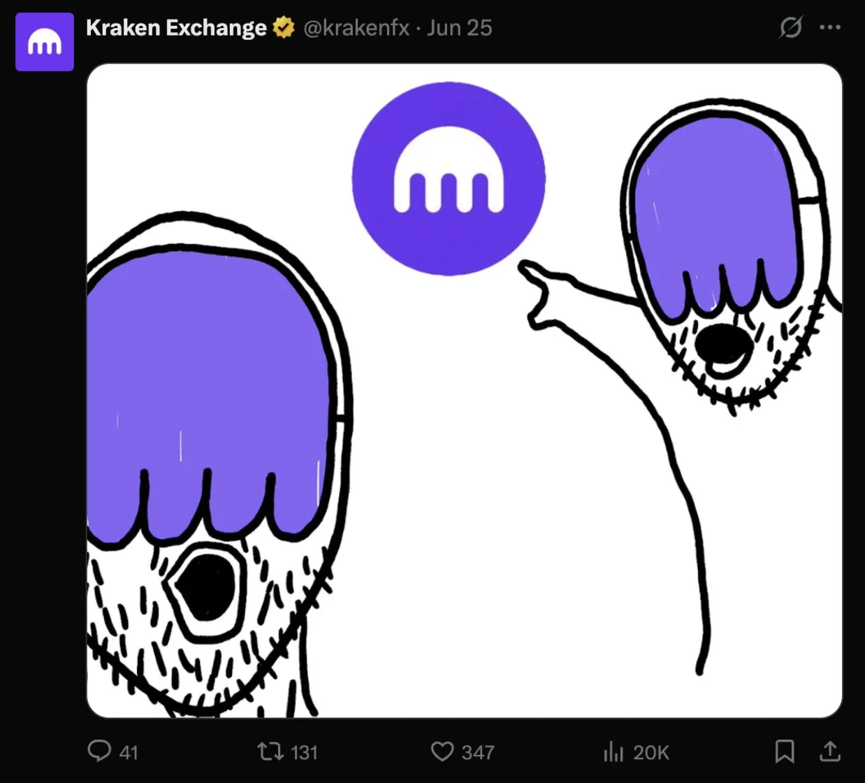 Kraken responds to BabyDoge