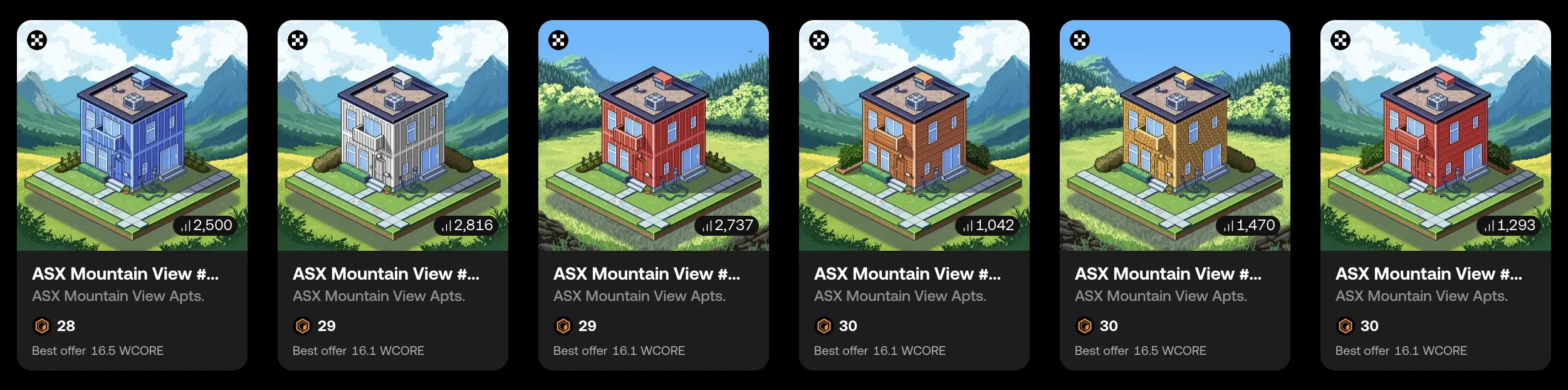 ASX' NFTs on OXK Wallet's NFT marketplace