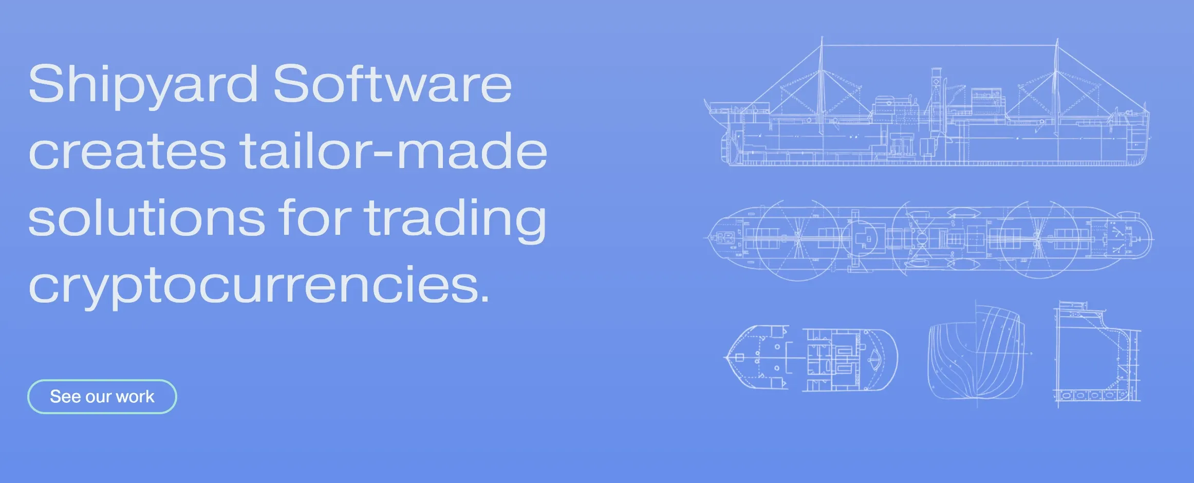 Shipyard Software's website homepage