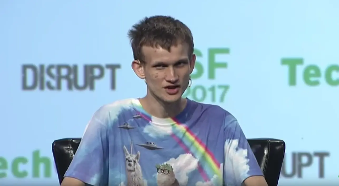 Vitalik's famous llama t-shirt
