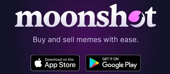 The Moonshot crypto app