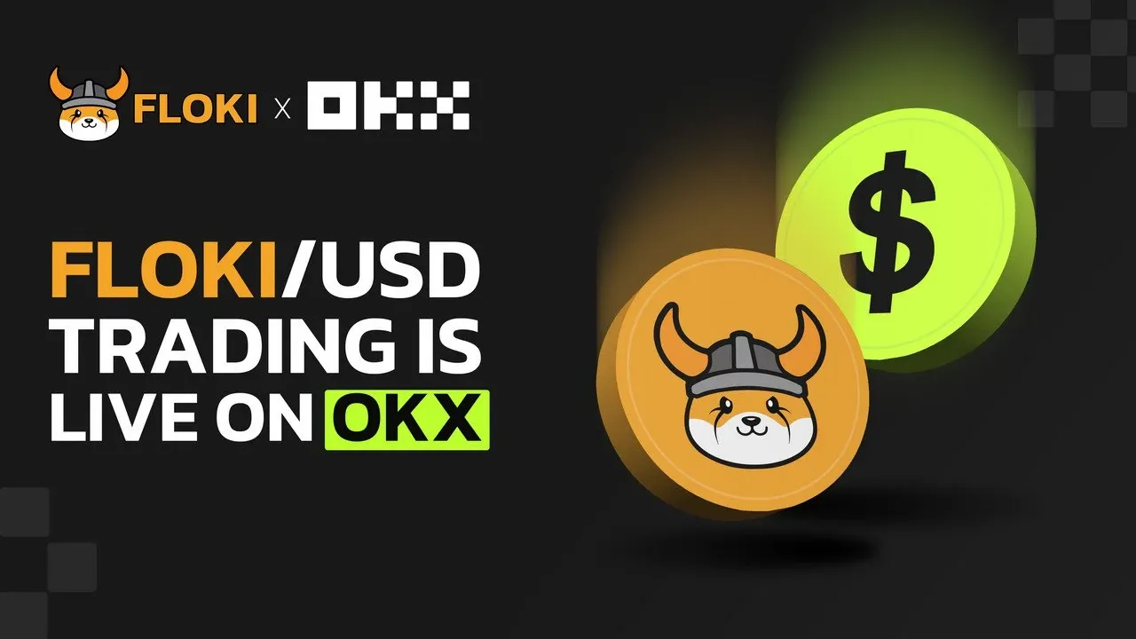 FLOKI USD goes live on OKX