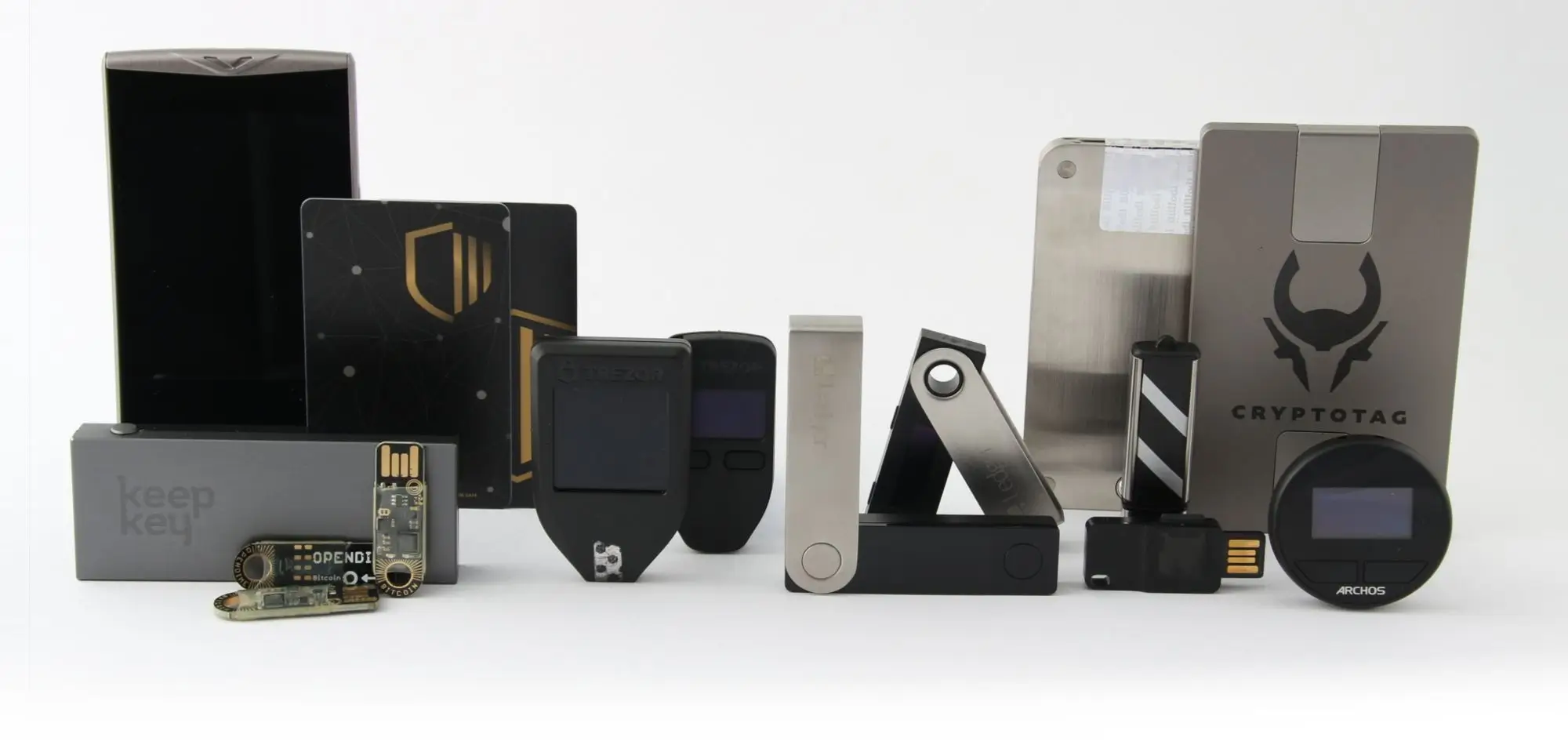 Cryptocurrency Hardware Wallets Various