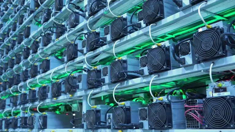 Proof of work mining rig