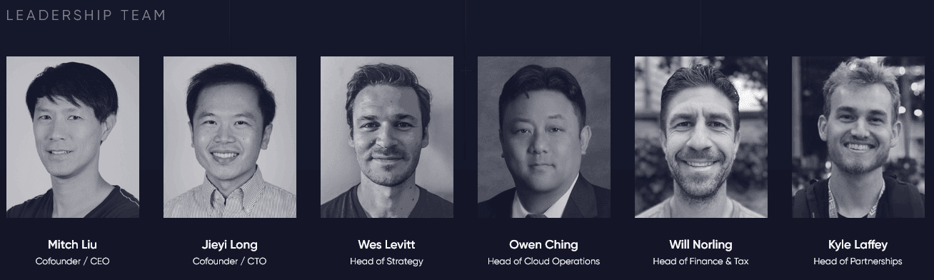 Theta Network Leadership team CEO CTO