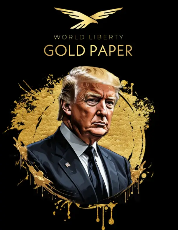Trump WLFI Gold paper