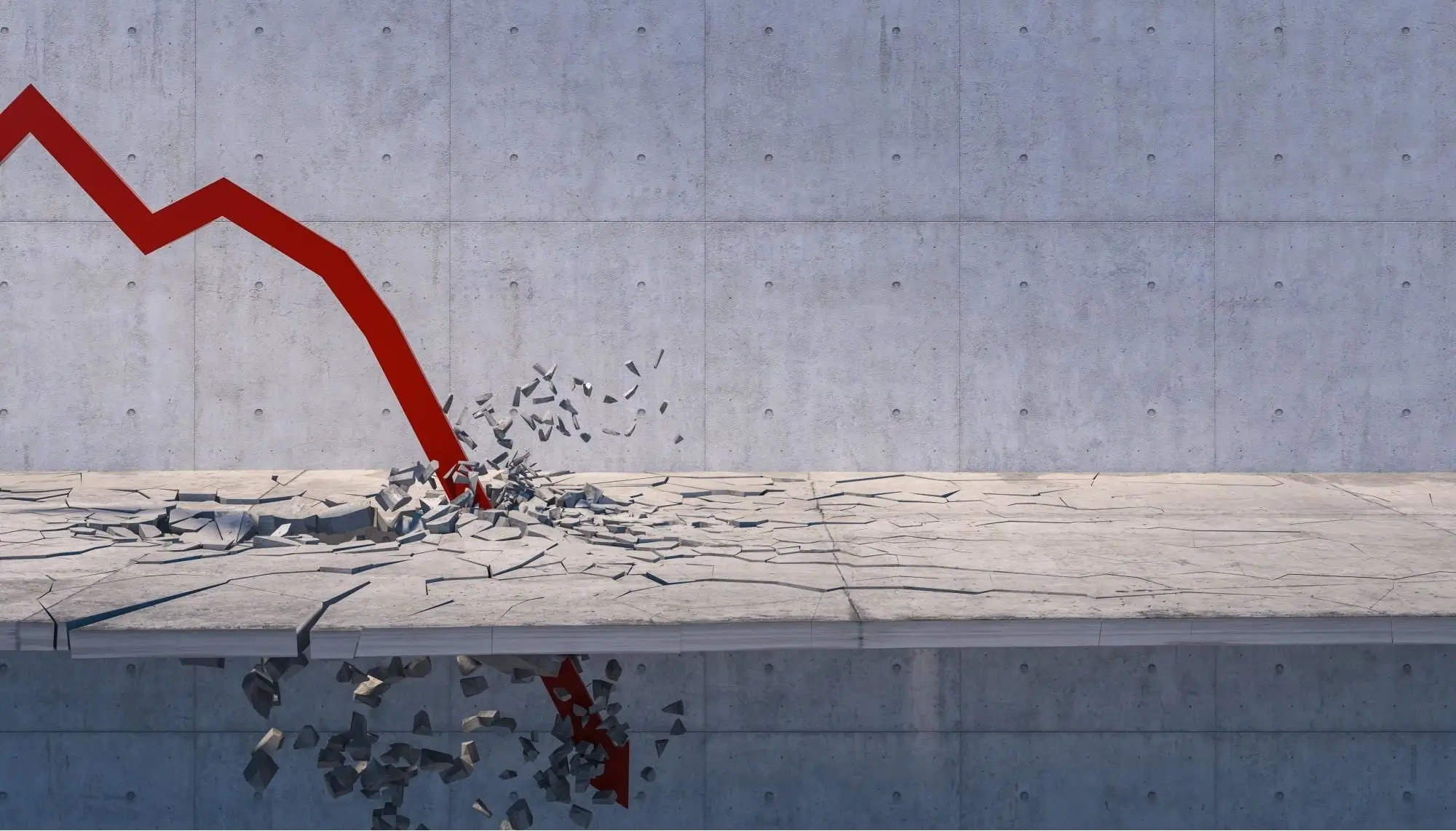 Hyperinflation value through the floor