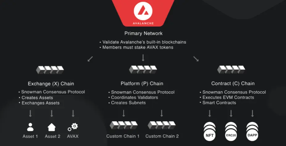 Avalanche primary network overview $AVAX