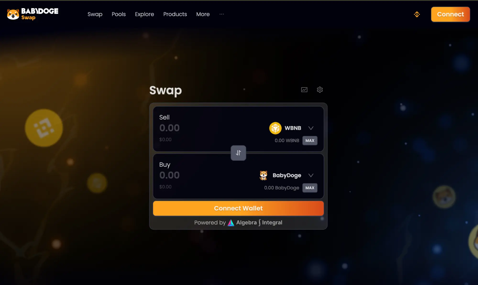 BabyDoge DEX Swap Interface