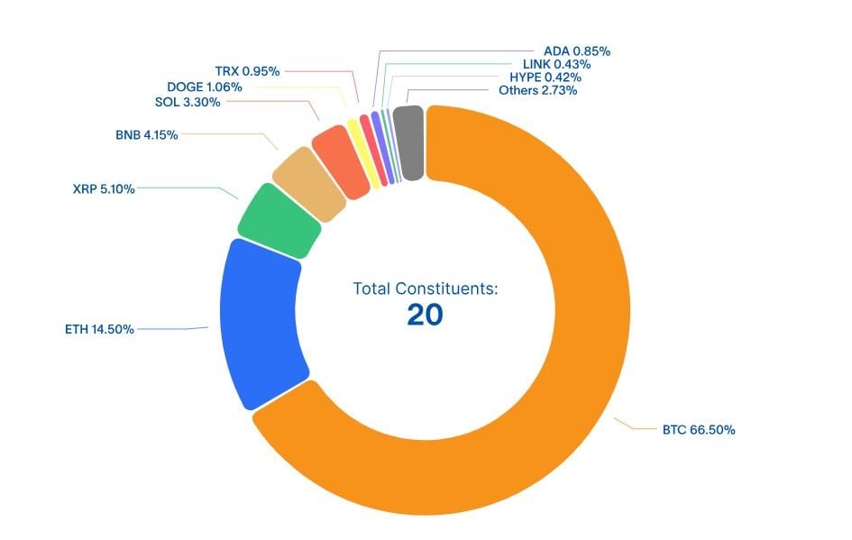 CMC20 index constituents